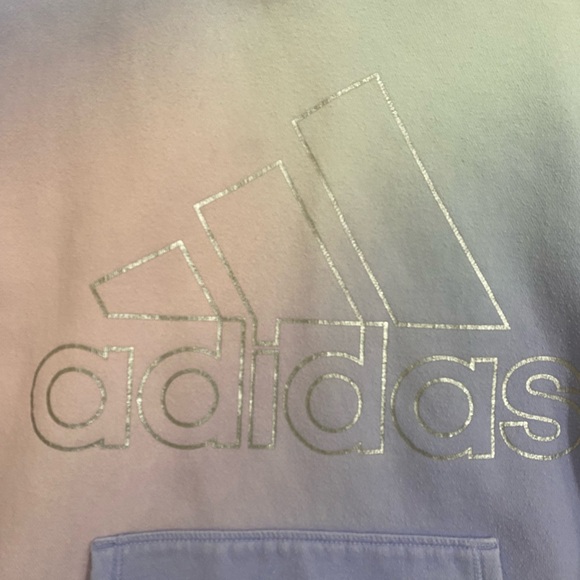 Girls Adidas Rainbow Colorful Hoodie size XL 16 - Picture 14 of 14